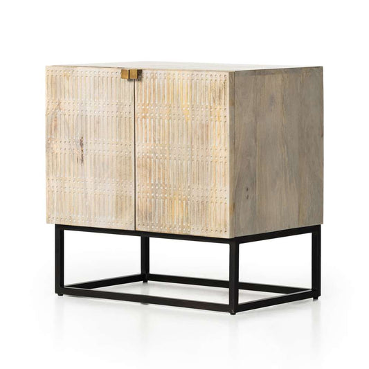 Four Hands - Kelby Cabinet Nightstand - Light Wash - 101394-004 veiw 1