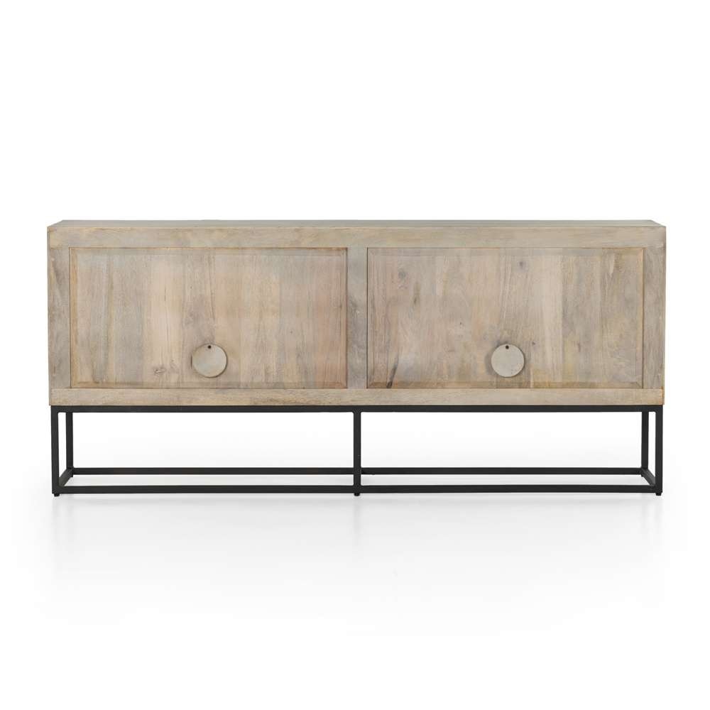 Four Hands - Kelby Sideboard - Light Wash Carved Mango - 101333-003 veiw 2