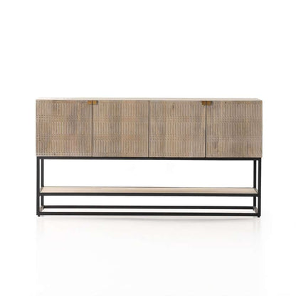 Four Hands - Kelby Small Media Cabinet - Light Wash Mango - 101360-005 veiw 2