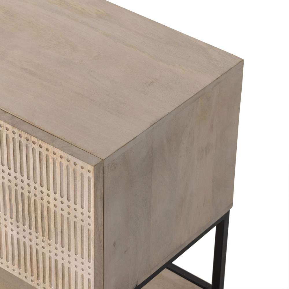 Four Hands - Kelby Small Media Cabinet - Light Wash Mango - 101360-005 veiw 11