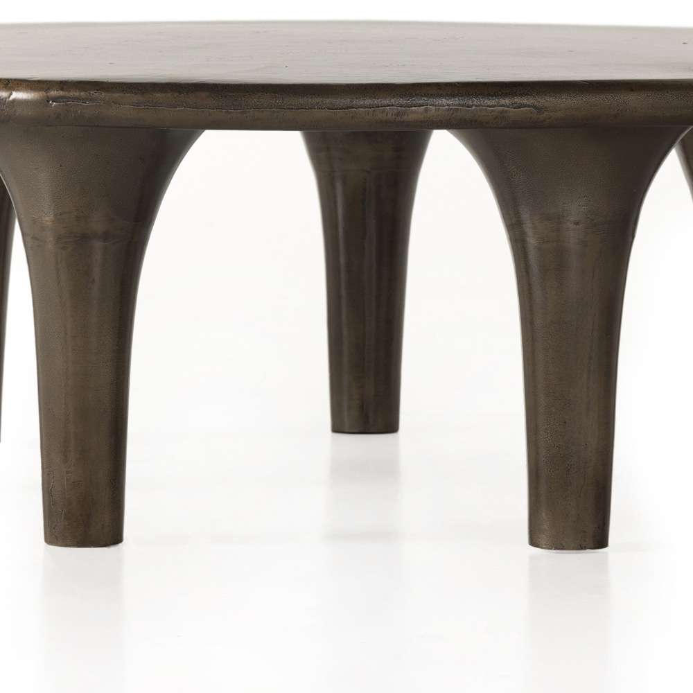 Four Hands - Kelden Coffee Table - Aged Bronze - 233025-001 veiw 5