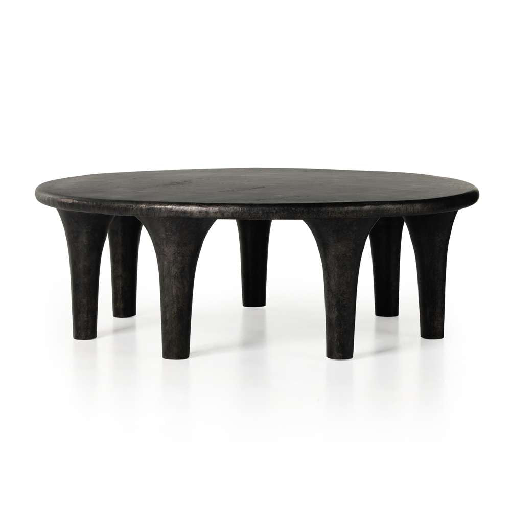 Four Hands - Kelden Coffee Table - Raw Black - 233025-002 veiw 1