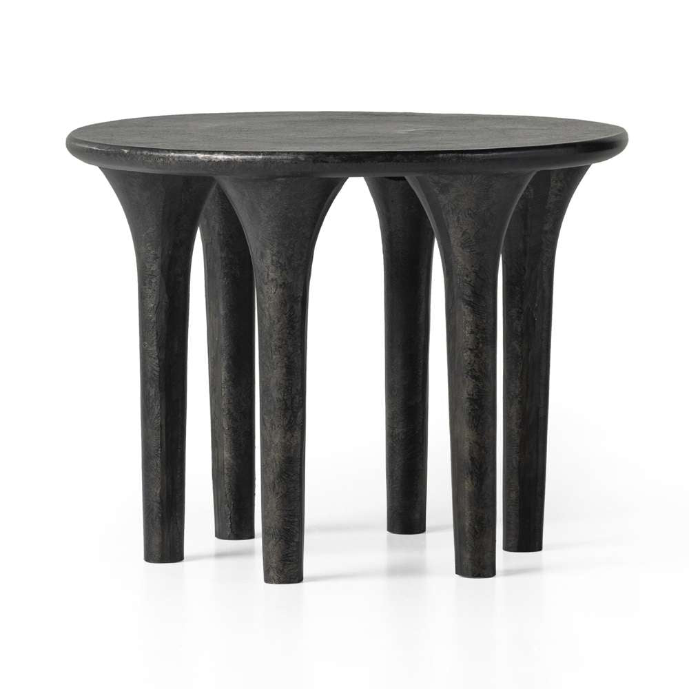 Four Hands - Kelden End Table - Raw Black - 233026-002 veiw 1