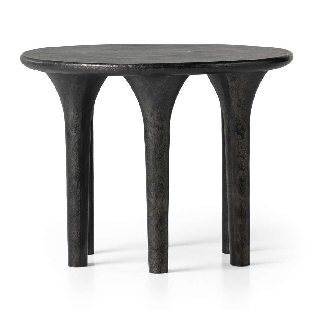 Four Hands - Kelden End Table - Raw Black - 233026-002 veiw 2