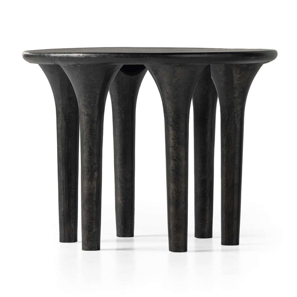 Four Hands - Kelden End Table - Raw Black - 233026-002 veiw 6