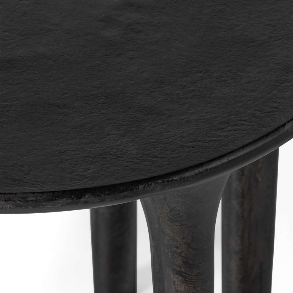 Four Hands - Kelden End Table - Raw Black - 233026-002 veiw 8