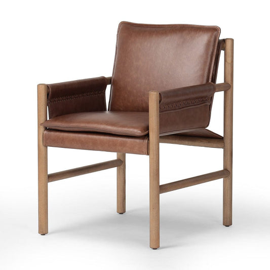 Four Hands - Kellis Dining Chair - Havana Brown - 245633-001 view 2