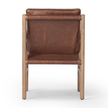Four Hands - Kellis Dining Chair - Havana Brown - 245633-001 view 6