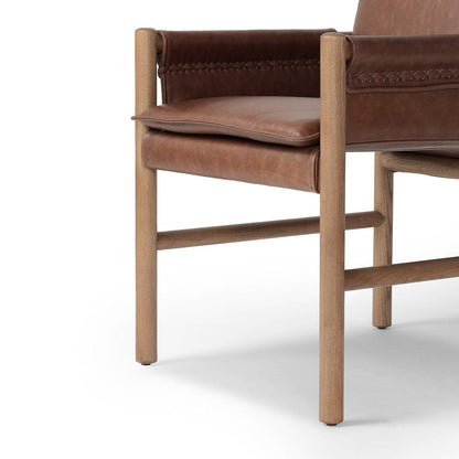 Four Hands - Kellis Dining Chair - Havana Brown - 245633-001 view 11