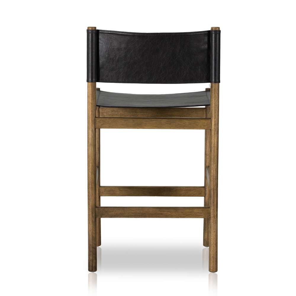 Four Hands - Kena Bar Stool - Sonoma Black - 234768-007 veiw 3