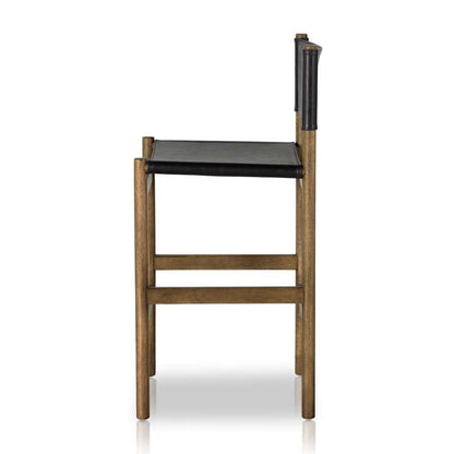 Four Hands - Kena Bar Stool - Sonoma Black - 234768-007 veiw 7