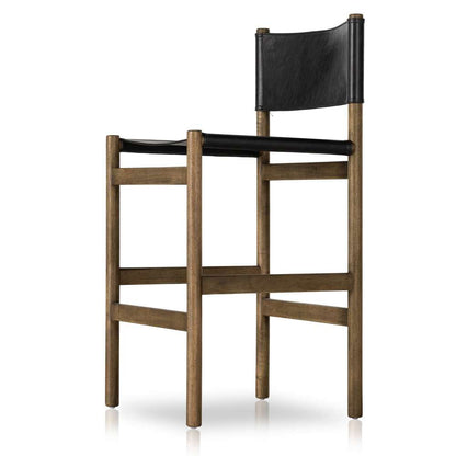 Four Hands - Kena Bar Stool - Sonoma Black - 234768-007 veiw 8
