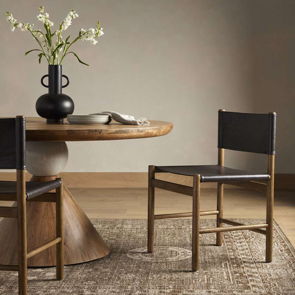 Four Hands - Kena Dining Chair - Sonoma Black - 231883-003 veiw 4