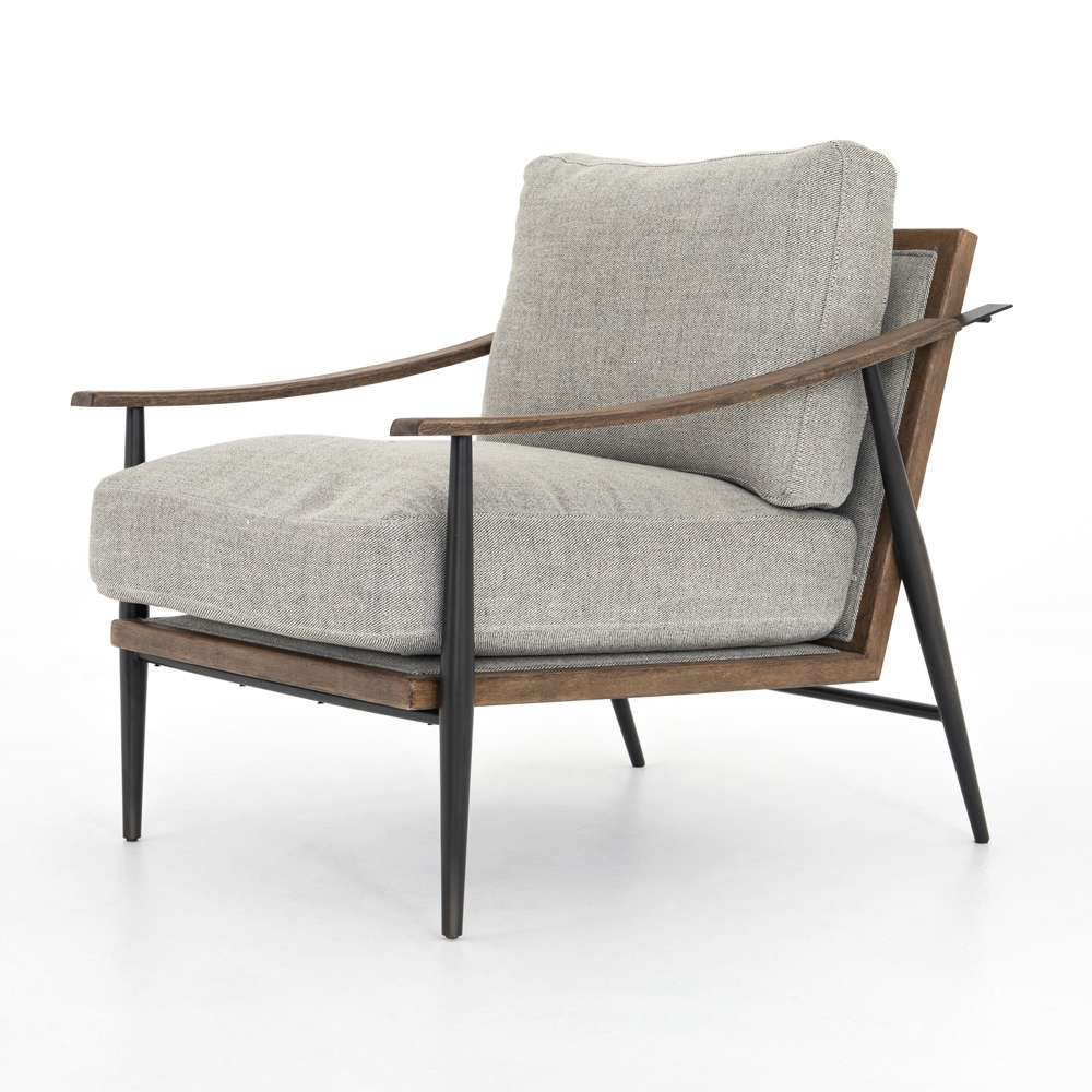 Four Hands - Kennedy Chair - Gabardine Grey - 100970-004 veiw 2