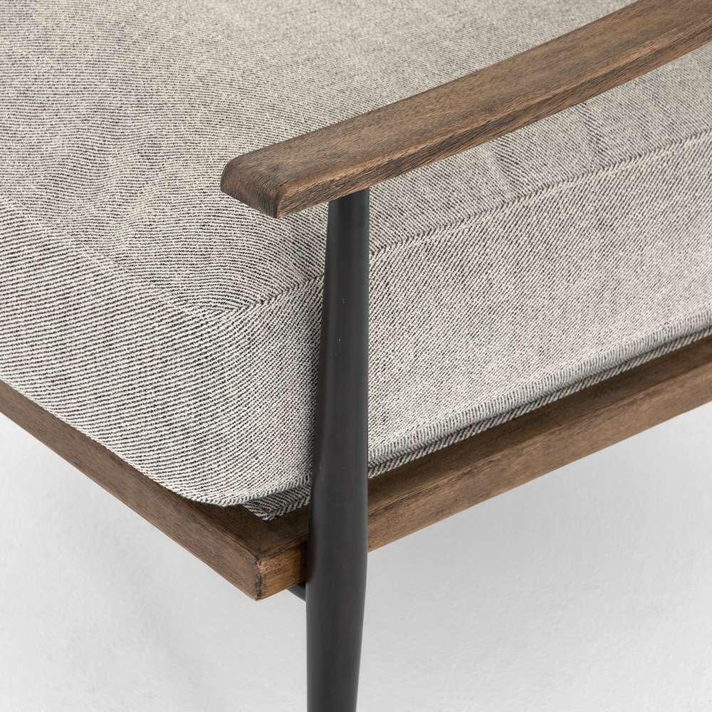 Four Hands - Kennedy Chair - Gabardine Grey - 100970-004 veiw 7
