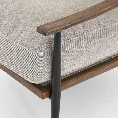 Four Hands - Kennedy Chair - Gabardine Grey - 100970-004 veiw 7