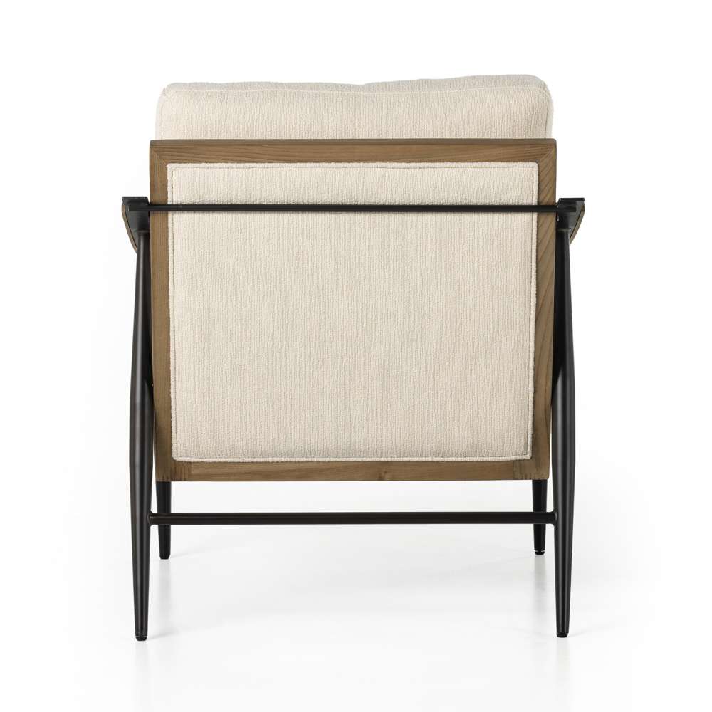 Four Hands - Kennedy Chair - Kerbey Ivory - 100970-002 veiw 2