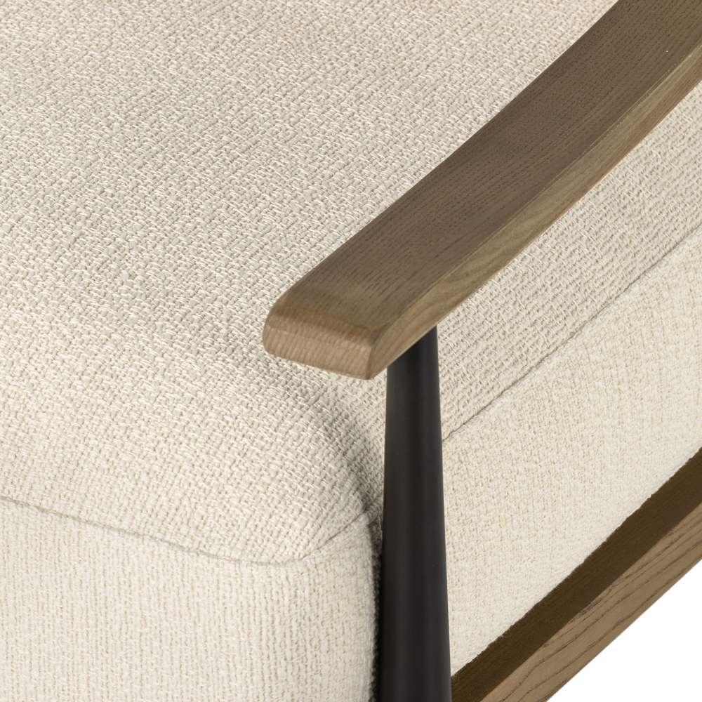 Four Hands - Kennedy Chair - Kerbey Ivory - 100970-002 veiw 5