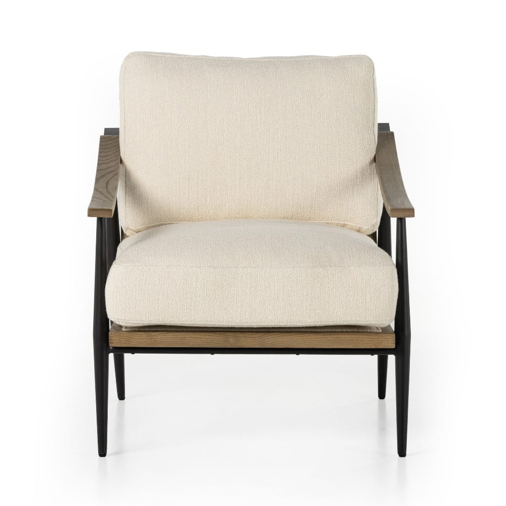 Four Hands - Kennedy Chair - Kerbey Ivory - 100970-002 veiw 6