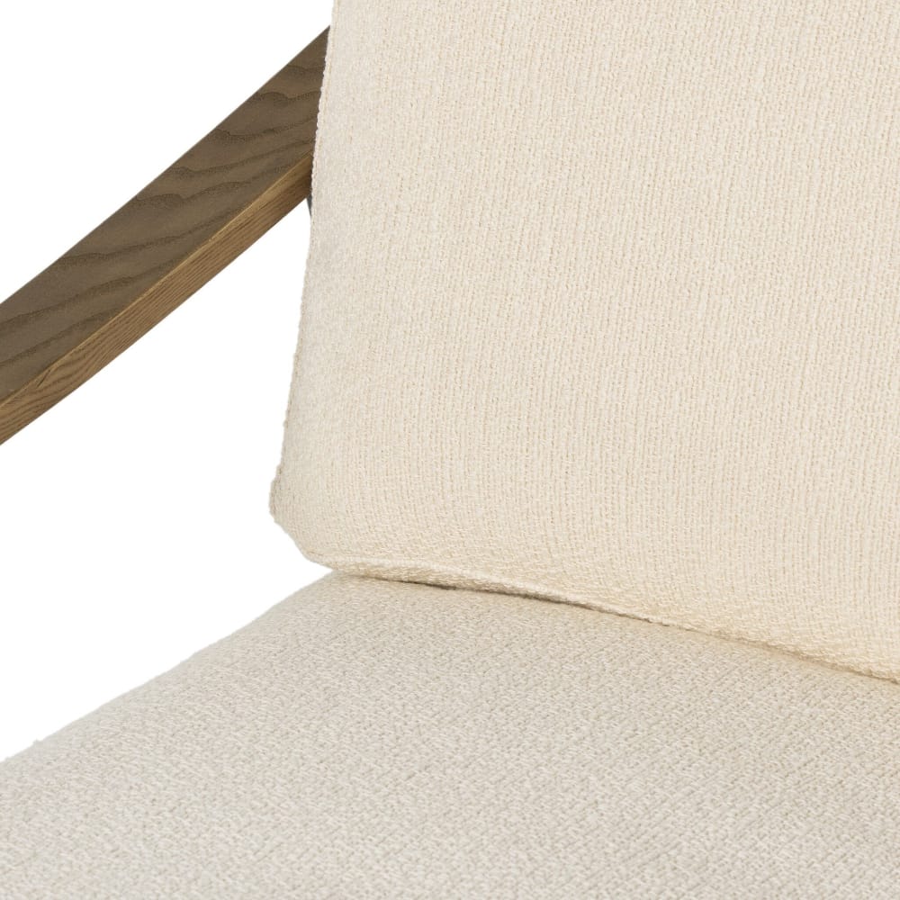 Four Hands - Kennedy Chair - Kerbey Ivory - 100970-002 veiw 8