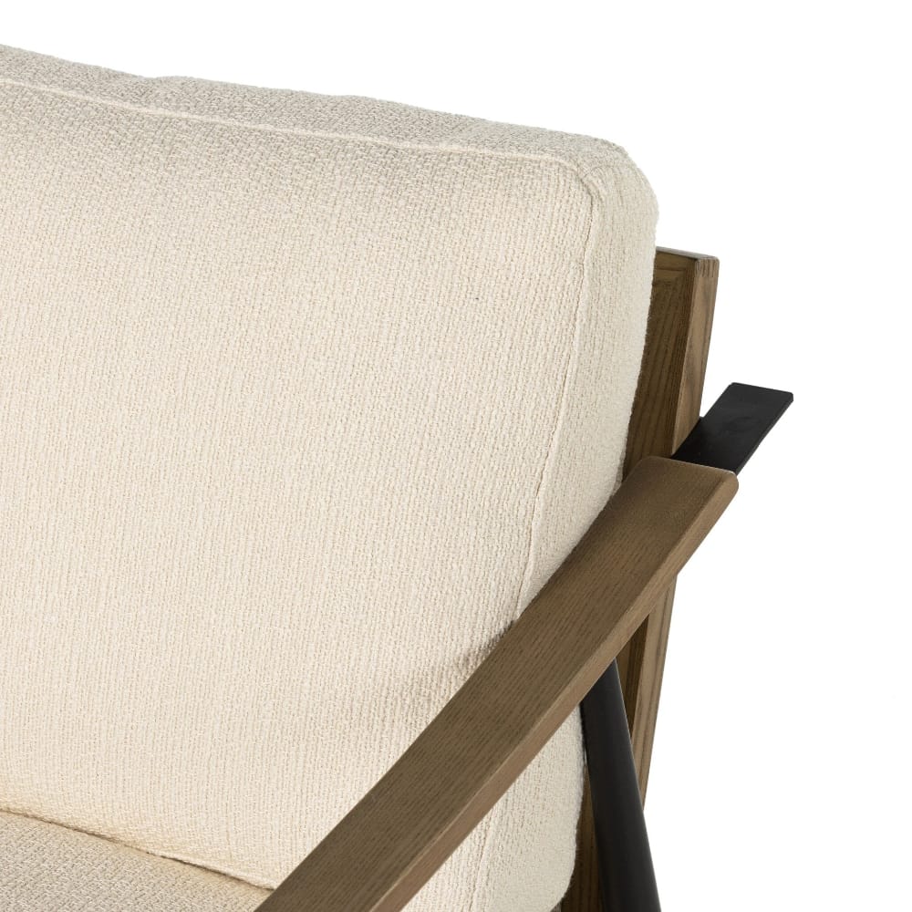 Four Hands - Kennedy Chair - Kerbey Ivory - 100970-002 veiw 9