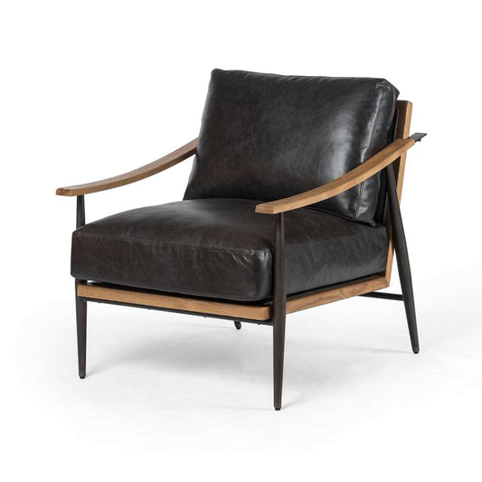 Four Hands - Kennedy Chair - Sonoma Black - 100970-003 veiw 1