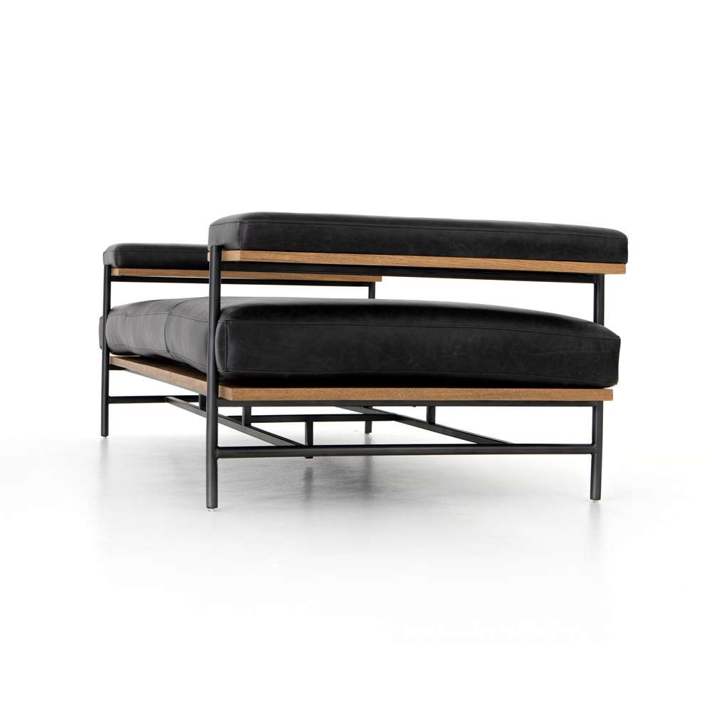 Four Hands - Kennon Chaise - Sonoma Black - CGRY-0371708-679 veiw 2