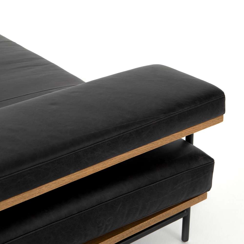 Four Hands - Kennon Chaise - Sonoma Black - CGRY-0371708-679 veiw 5