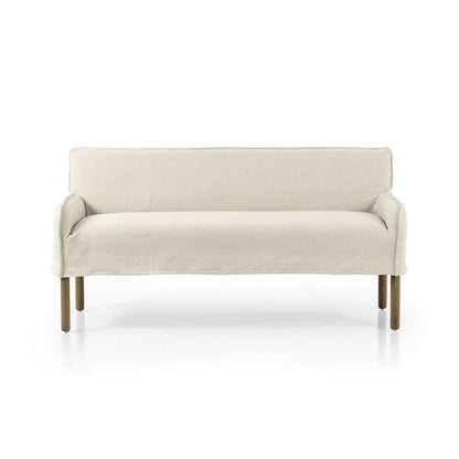 Four Hands - Kensington - Addington Slipcover Bench - Brussels Natural - 239075-001 veiw 1