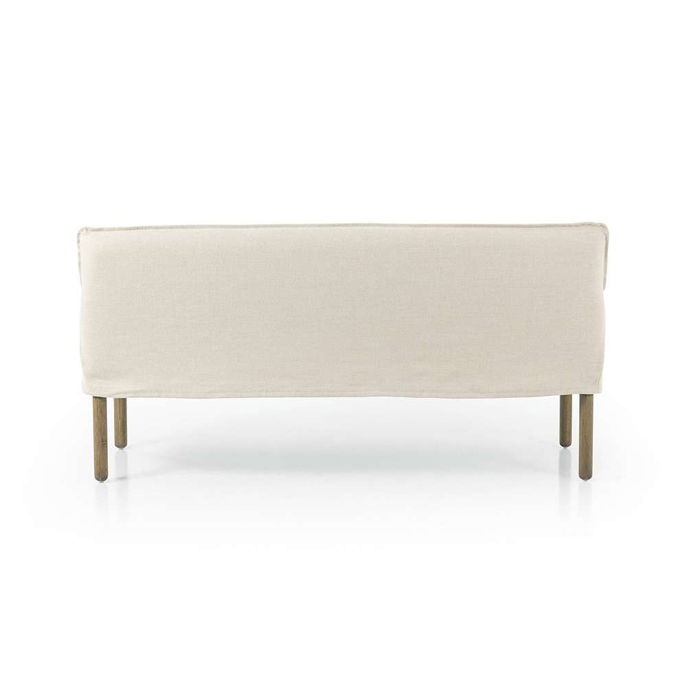 Four Hands - Kensington - Addington Slipcover Bench - Brussels Natural - 239075-001 veiw 2