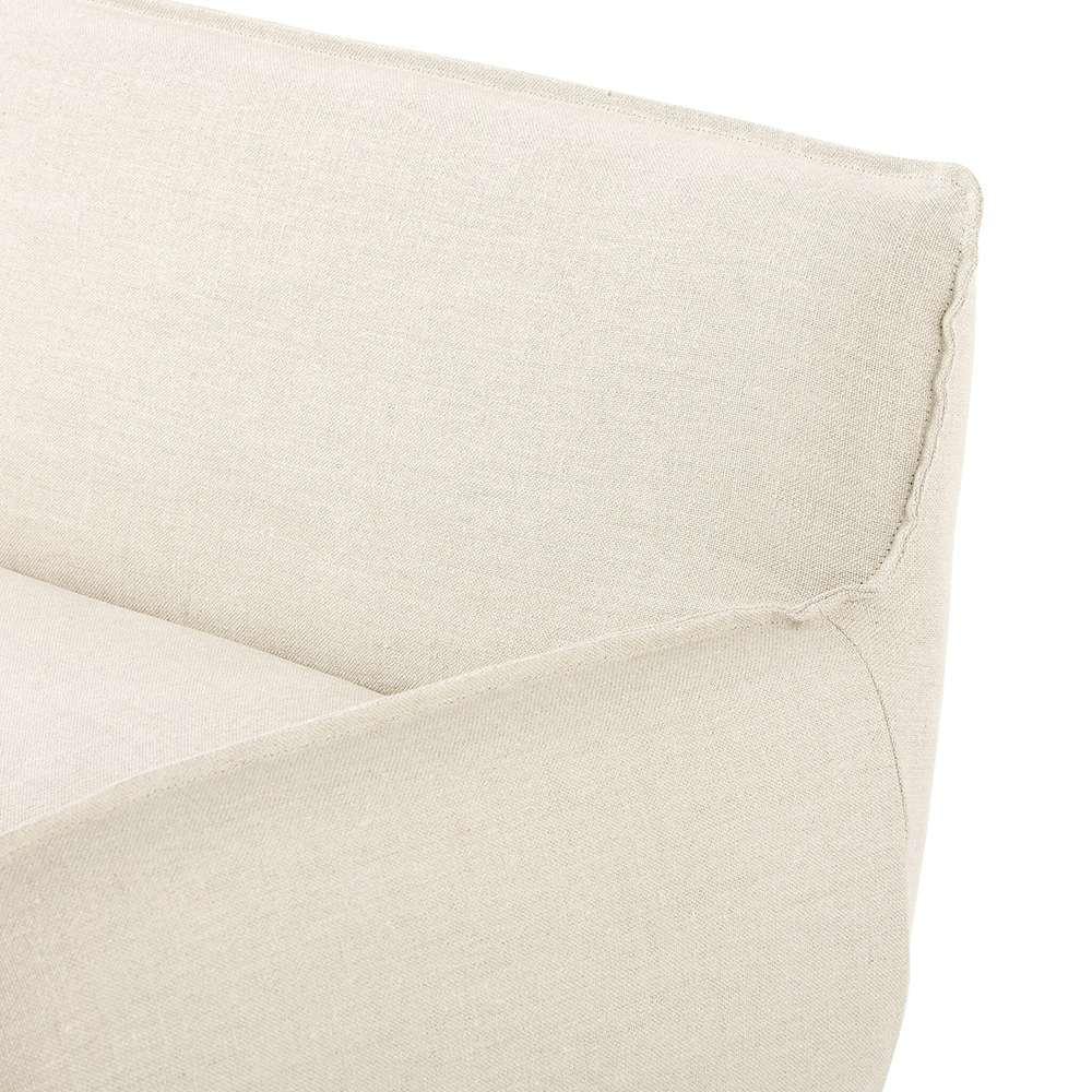 Four Hands - Kensington - Addington Slipcover Bench - Brussels Natural - 239075-001 veiw 4