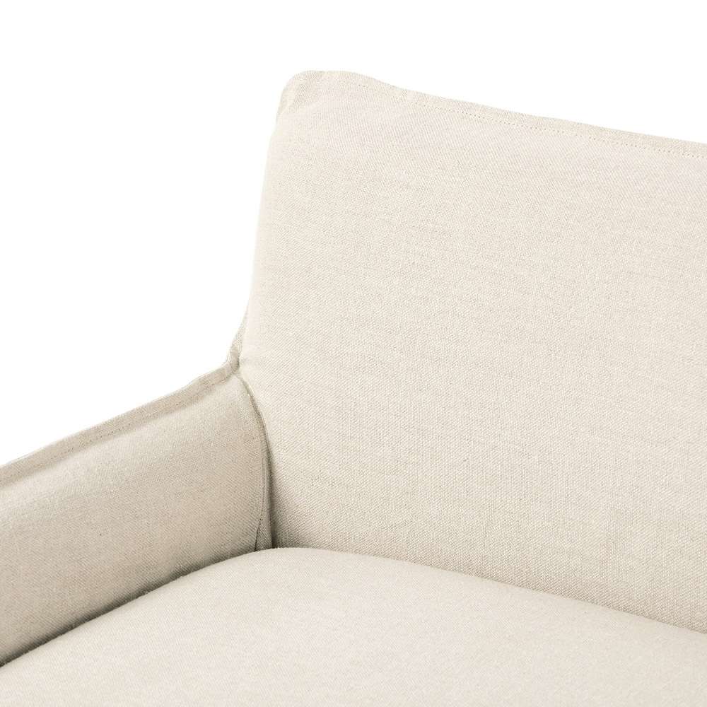 Four Hands - Kensington - Addington Slipcover Bench - Brussels Natural - 239075-001 veiw 7