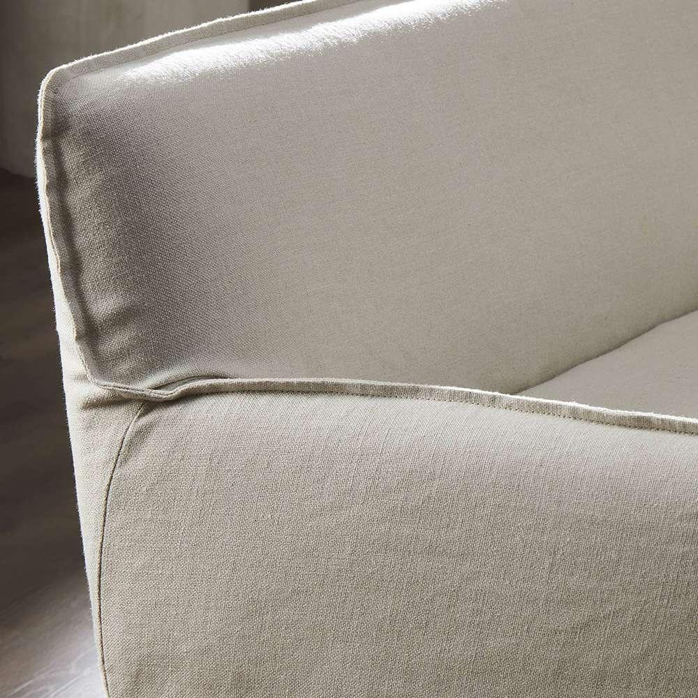 Four Hands - Kensington - Addington Slipcover Bench - Brussels Natural - 239075-001 veiw 9