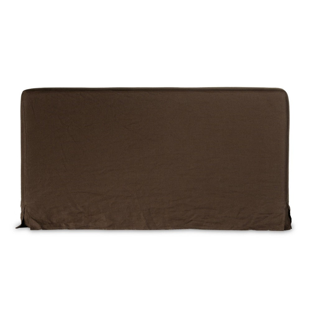 Four Hands - Kensington - Aidan Slipcover Bed - Brussels Coffee - 234707-009_CLOSEOUT view 5