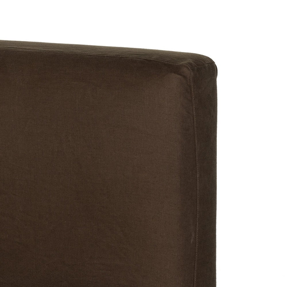 Four Hands - Kensington - Aidan Slipcover Bed - Brussels Coffee - 234707-009_CLOSEOUT view 9