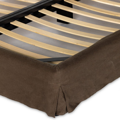 Four Hands - Kensington - Aidan Slipcover Bed - Brussels Coffee - 234707-010_CLOSEOUT view 6