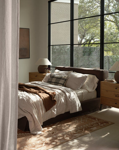 Four Hands - Kensington - Aidan Slipcover Bed - Brussels Coffee - 234707-010_CLOSEOUT view 10