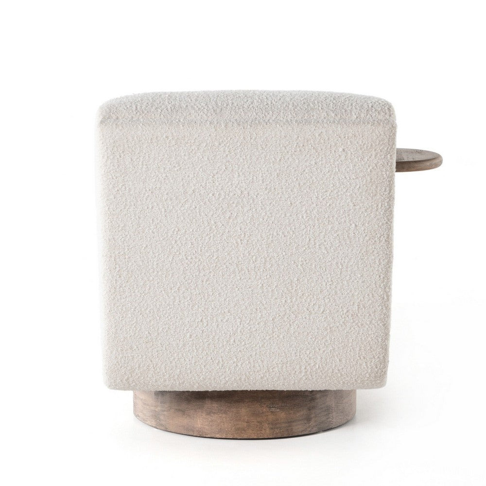 Four Hands - Kensington - Bronwyn Swivel Chair + Side Table - Knoll Natural - 227894-001_CLOSEOUT view 5