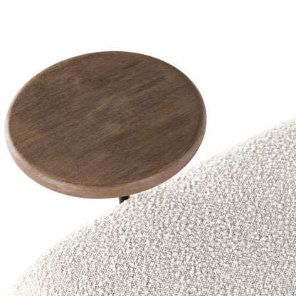 Four Hands - Kensington - Bronwyn Swivel Chair + Side Table - Knoll Natural - 227894-001_CLOSEOUT view 6