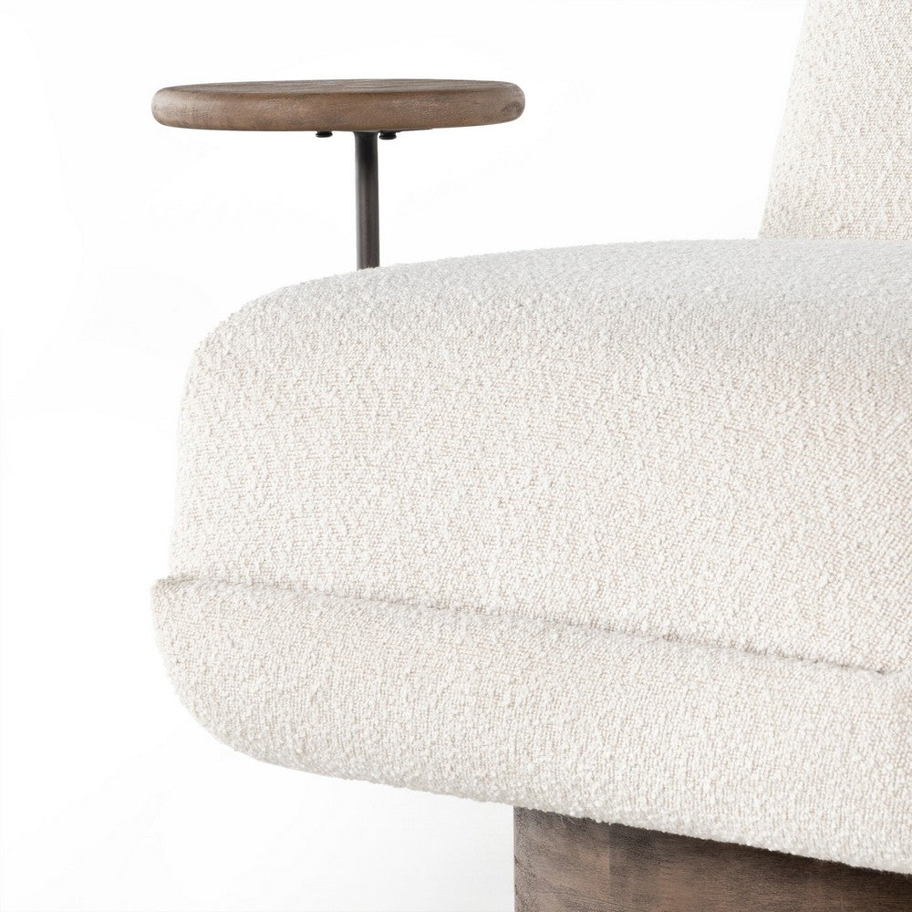 Four Hands - Kensington - Bronwyn Swivel Chair + Side Table - Knoll Natural - 227894-001_CLOSEOUT view 8