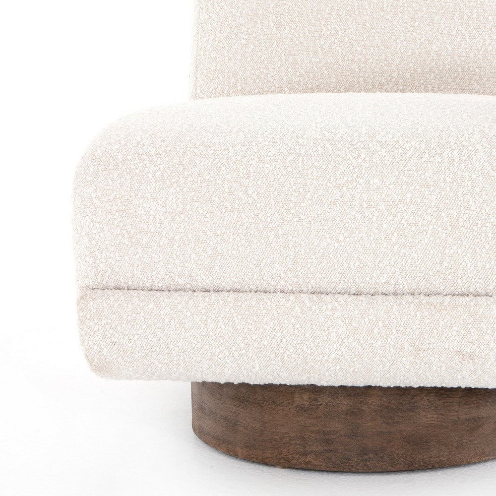 Four Hands - Kensington - Bronwyn Swivel Chair + Side Table - Knoll Natural - 227894-001_CLOSEOUT view 9