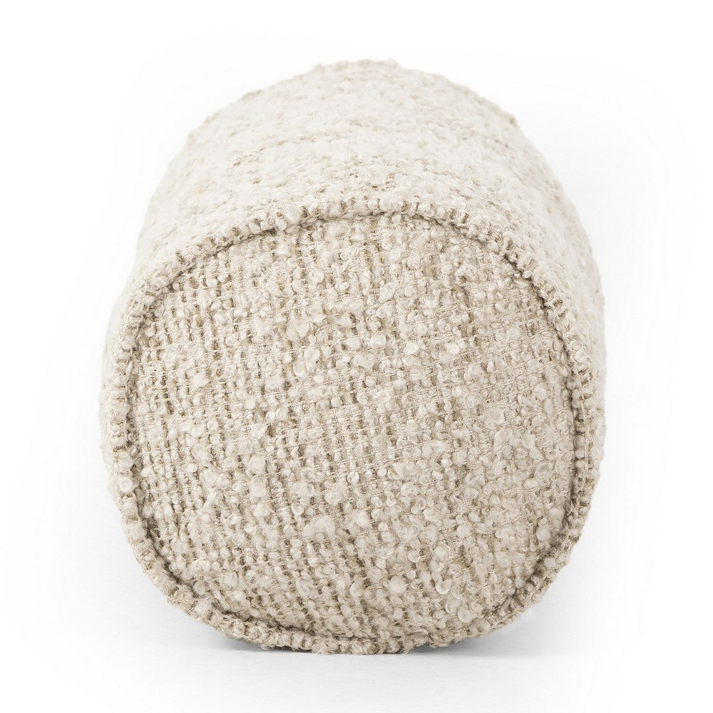 Four Hands - Kensington - Callum Bolster Pillow - Ivan Sand - 241418-008_CLOSEOUT view 3