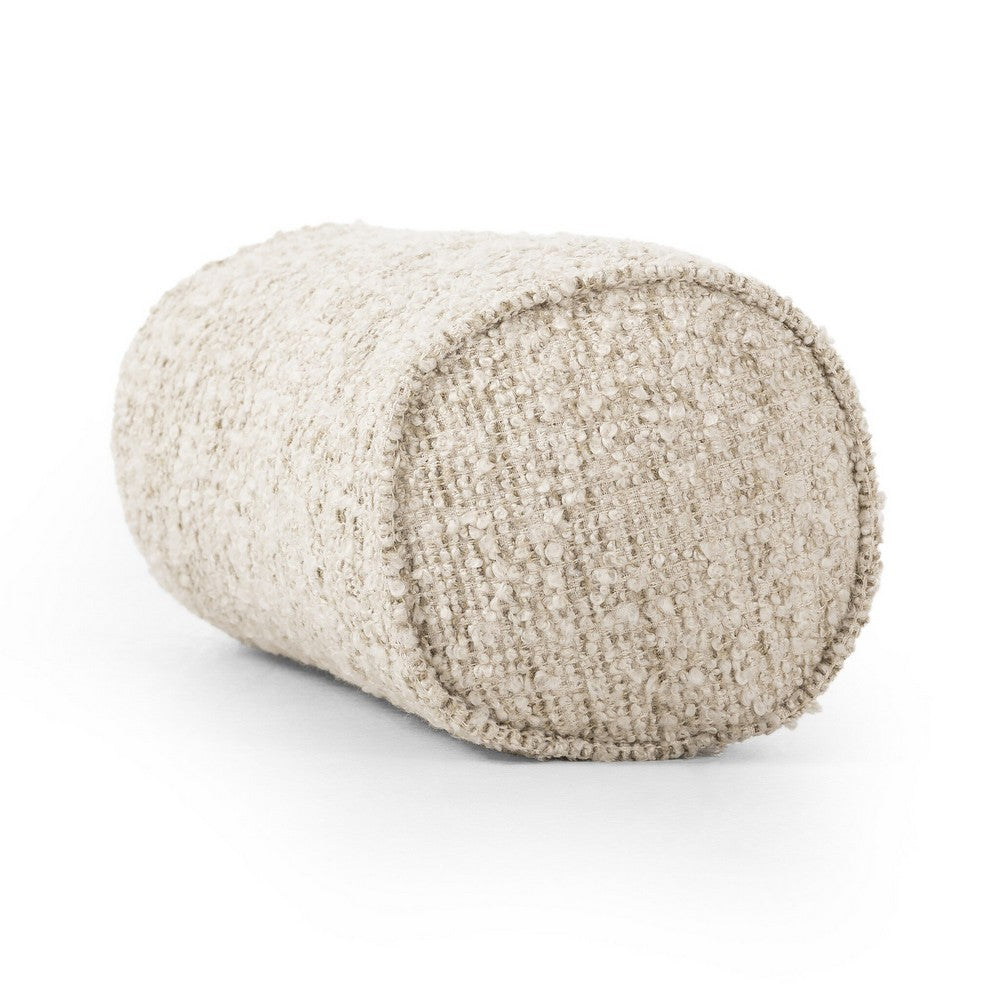 Four Hands - Kensington - Callum Bolster Pillow - Ivan Sand - 241418-008_CLOSEOUT view 5