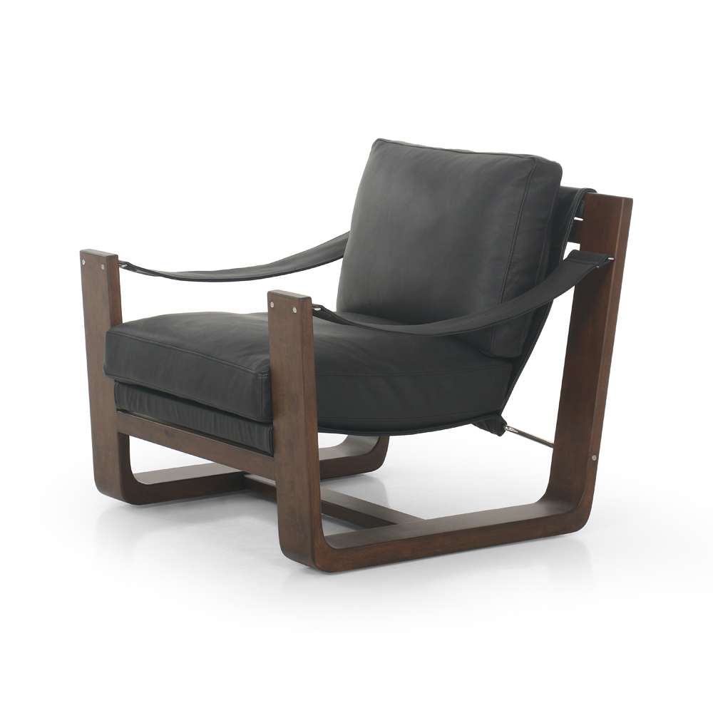 Four Hands - Kensington - Cesar Chair-Carson Black - 235209-003 veiw 2