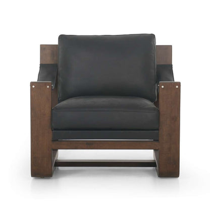 Four Hands - Kensington - Cesar Chair-Carson Black - 235209-003 veiw 3