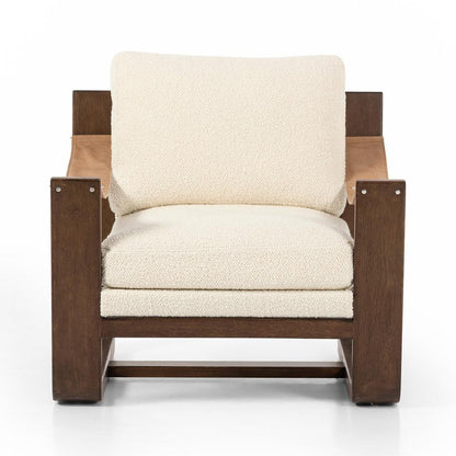 Four Hands - Kensington - Cesar Chair - Durham Cream - 235209-004 veiw 2