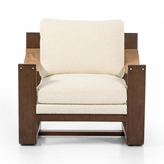 Four Hands - Kensington - Cesar Chair - Durham Cream - 235209-004 veiw 2
