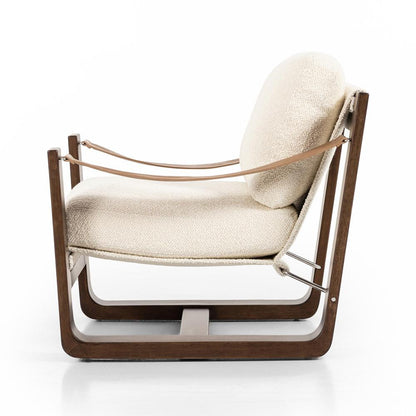 Four Hands - Kensington - Cesar Chair - Durham Cream - 235209-004 veiw 3