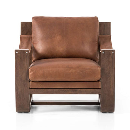 Four hands - Kensington - Cesar Chair-Heirloom Sienna - 235209-001 veiw 4
