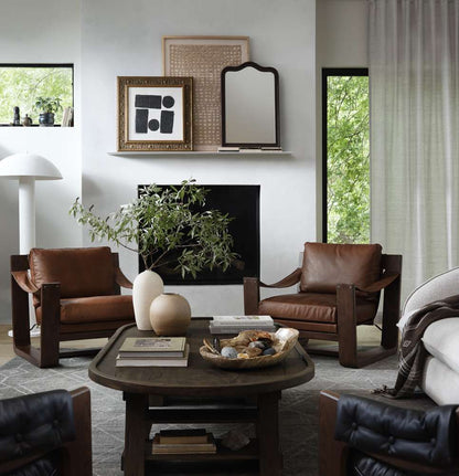 Four hands - Kensington - Cesar Chair-Heirloom Sienna - 235209-001 veiw 8